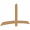Ekena Millwork Bellingham Timber Gable Bracket, Western Red Cedar, 84"W x 42"H x 1 1/2"D x 5 1/2"F, 12/12 Pitch GBW084X42X0206BEL00SWR - alternate 5